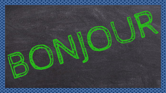French 'Hello'