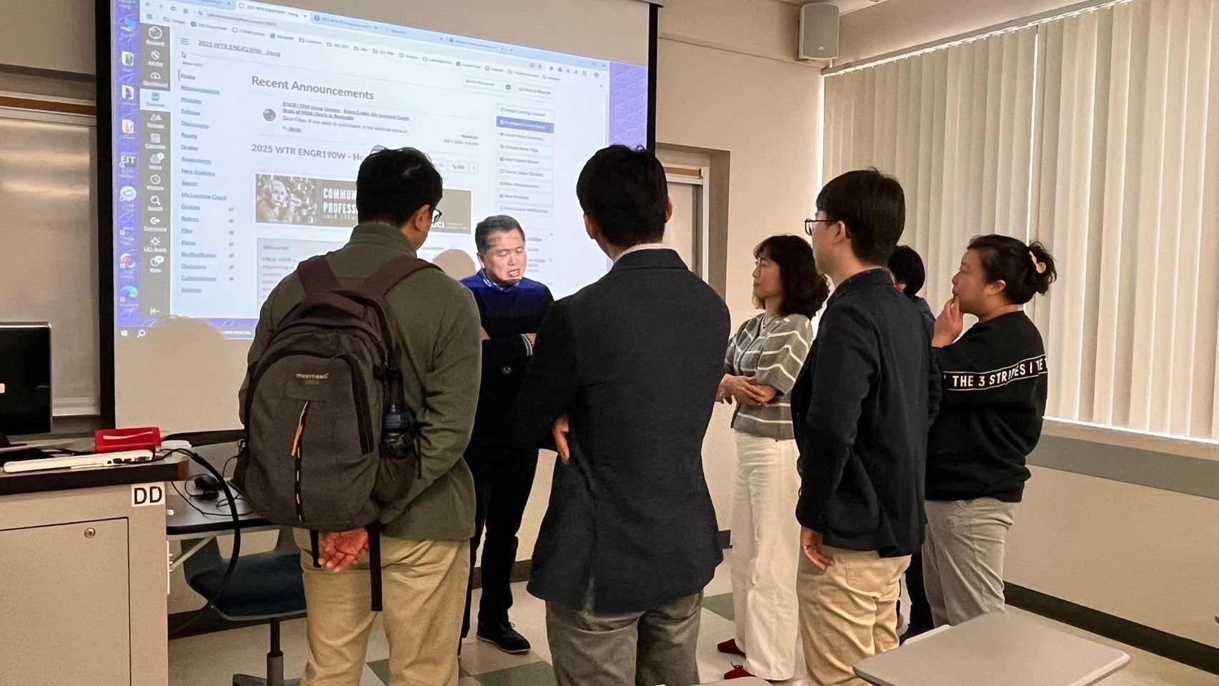 Professor Patrick Hong’s engineering writing course